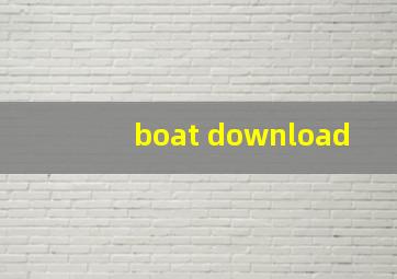 boat download